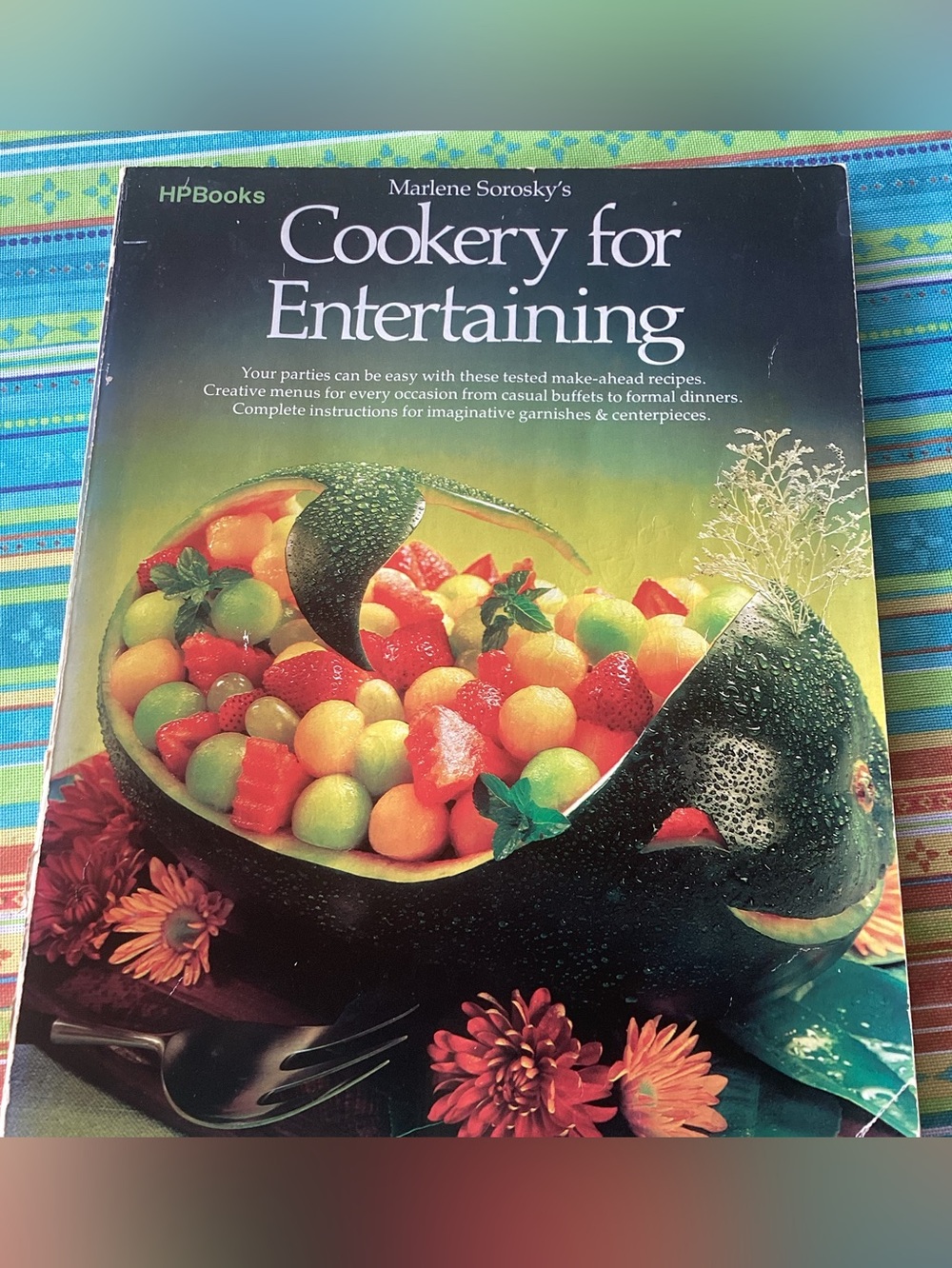 Cookery for Entertaining Vintage Cookbook- copyright 1979